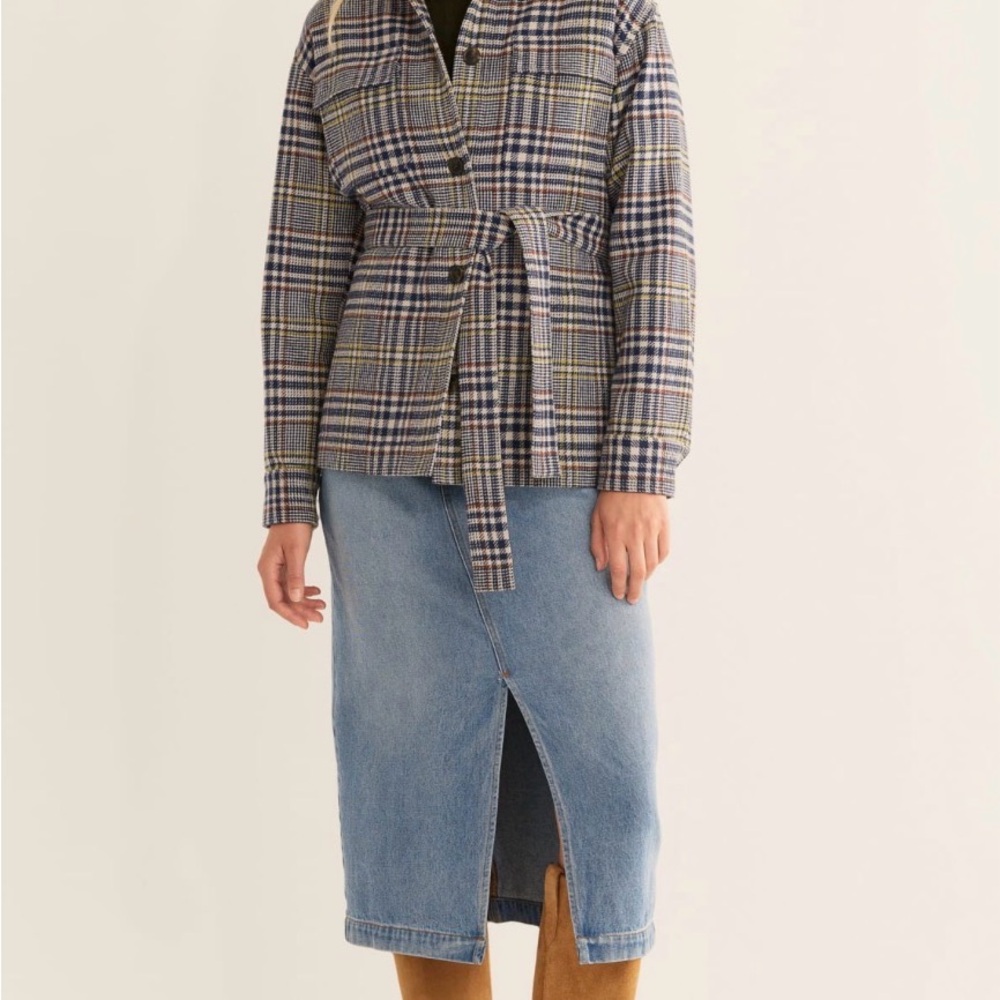 Pendleton West End plaid wool shirt jacket - Picture 7 of 7